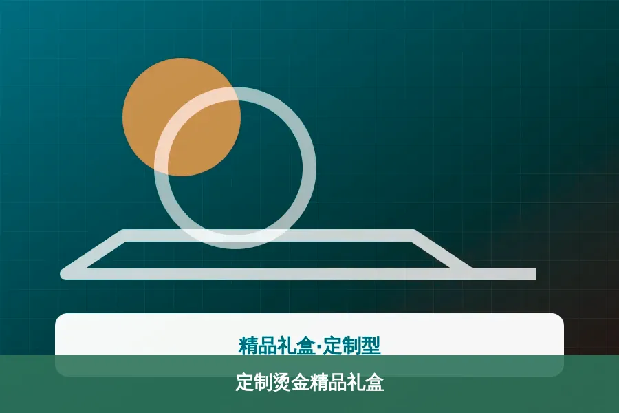定制烫金精品礼盒产品示意图
